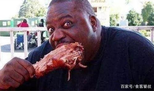 非洲网红吃瓜图片高清